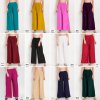Tew Full Flair Rayon Elastic Waist Plazzo Bottom